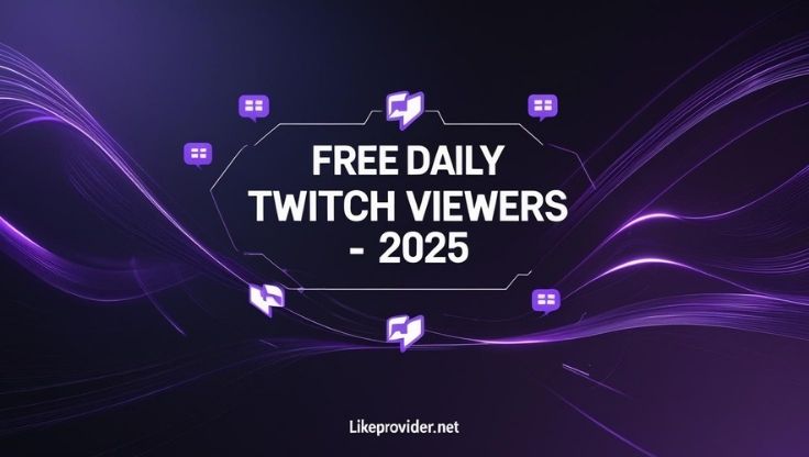 free daily twitch viewers