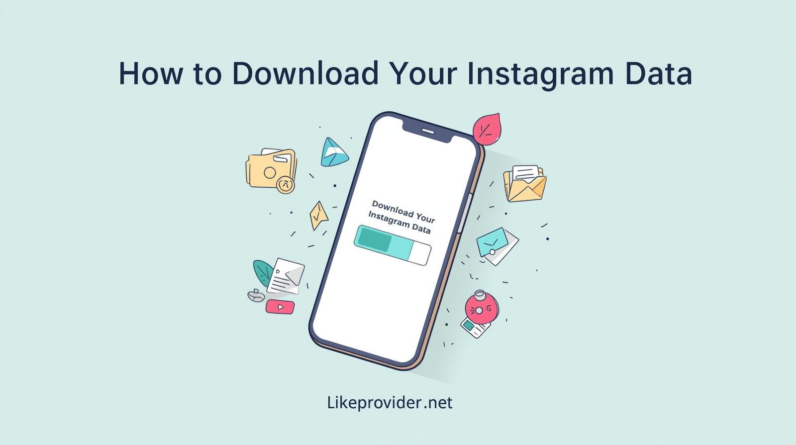 how to download instagram data before deleting account