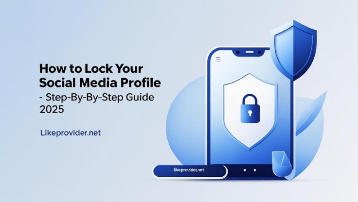 How to lock Facebook profile tutorial screenshot