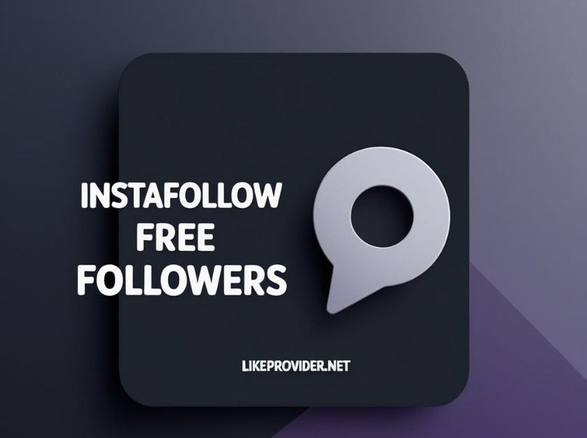 Banner image showing “Instafollow Free Followers” text with a dark Instagram-style background, used in a 2025 blog post about free Instagram follower tools.