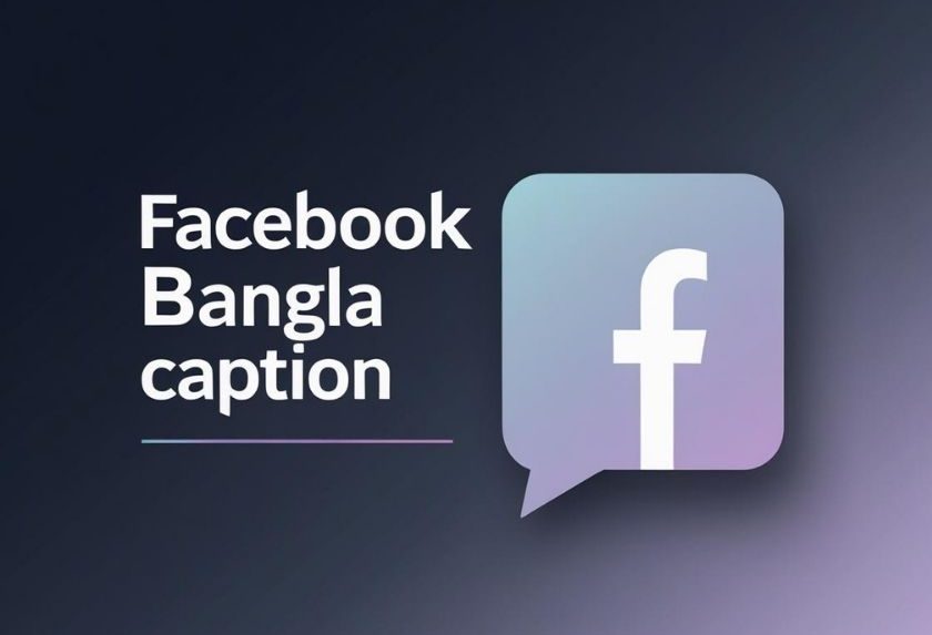 Facebook Bangla caption banner with speech bubble icon and likeprovider.net branding