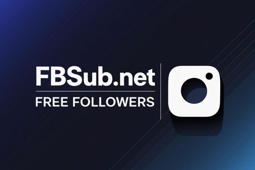 Infographic illustrating the four-step process to use fbsub.net safely for free TikTok and Instagram followers in 2025.