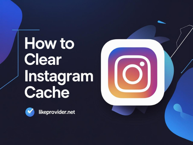 how to clear instagram cache